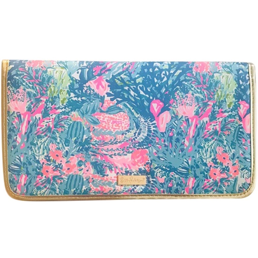 NWT GWP Lilly Pulitzer Travel Organizer Fished My Wish Accessories